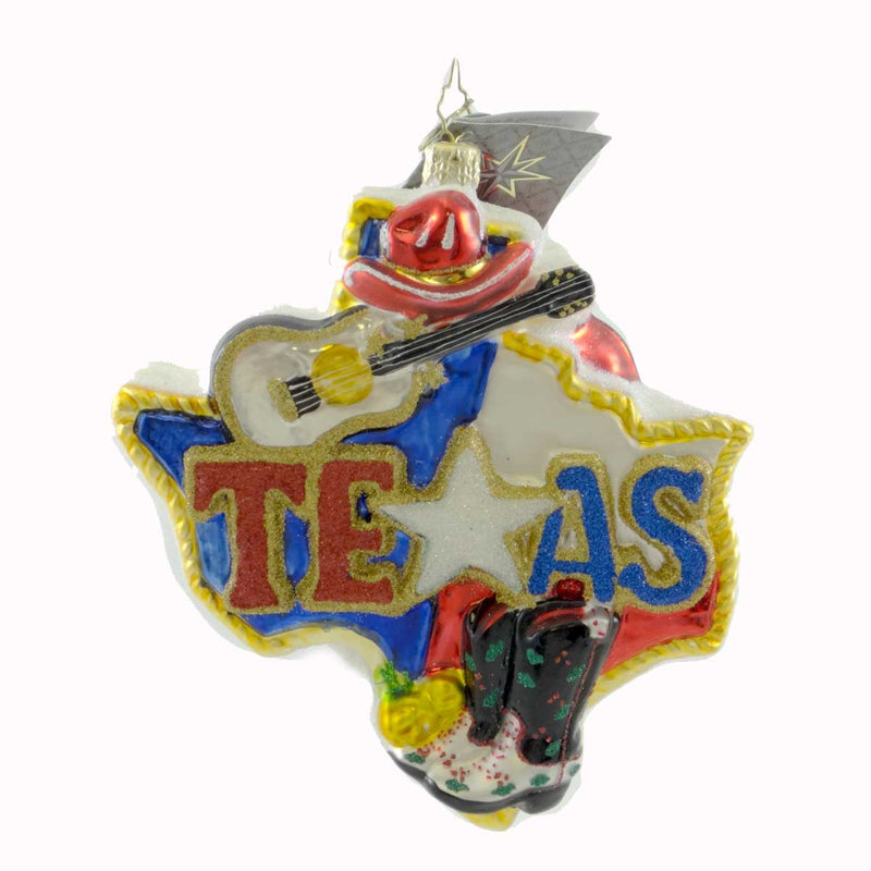 Christopher Radko Lone Star Holiday - - SBKGifts.com