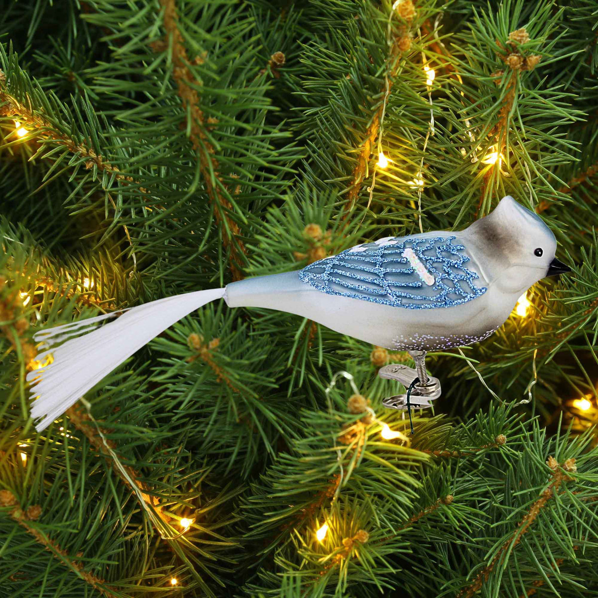 Old World Christmas Blue Jay - - SBKGifts.com