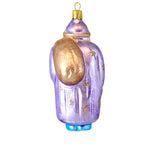 Larry Fraga Purple Santa Black - - SBKGifts.com
