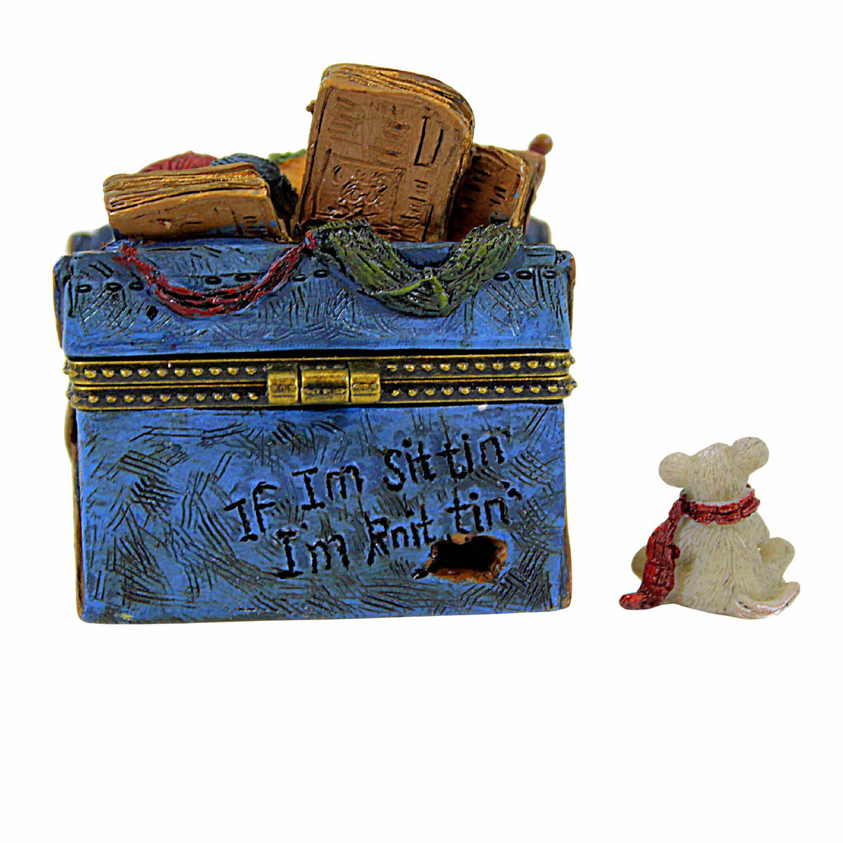 Boyds Bears Millie's Knittin' Basket W/ P - - SBKGifts.com