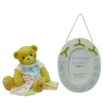 Cherished Teddies Dear Santa I Have Been So Good - One Single Image Hanging Frame And One Bear Figurine 3.25 Inch, Resin - Christmas Frame Letter 4002831 (16650)
