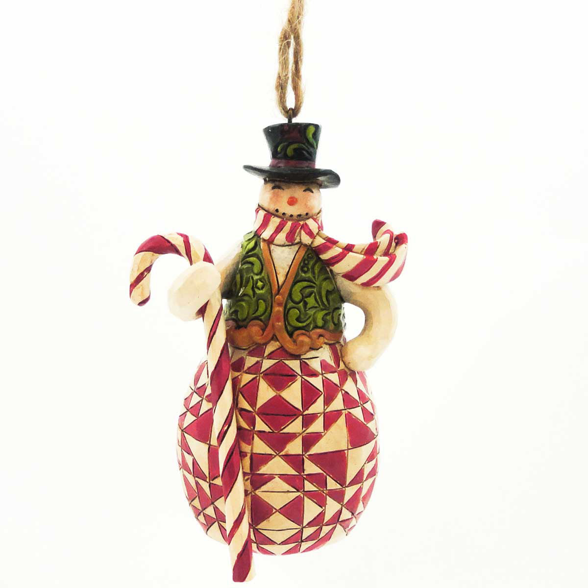 (16689) Red/Green Candy Cane Snowman