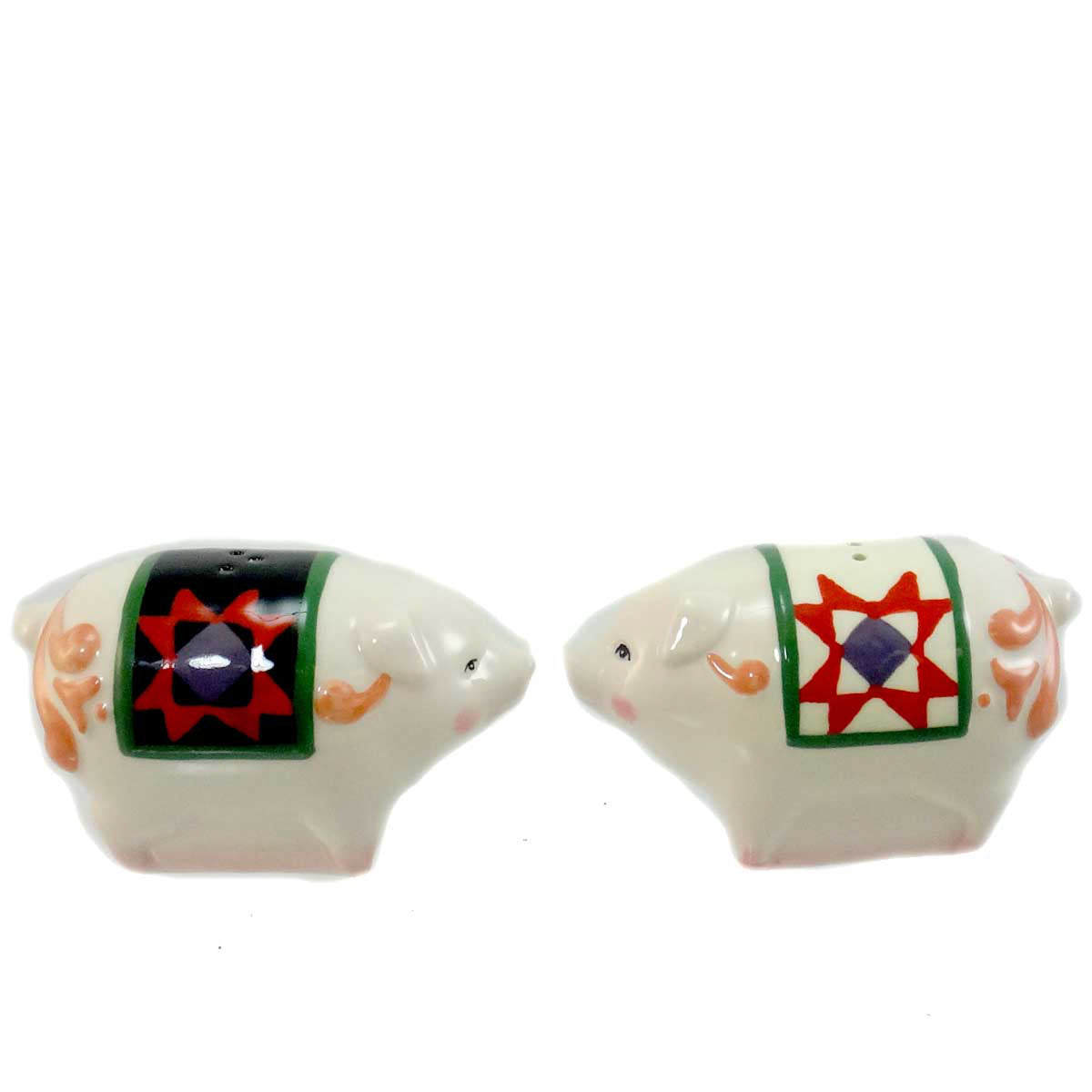 Jim Shore Pigs Salt & Pepper - - SBKGifts.com