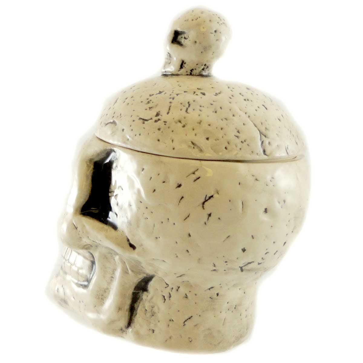 Tabletop Skull Box With Lid - - SBKGifts.com