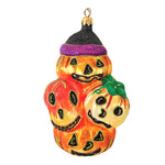 Larry Fraga Designs Pumpkin Patch - 1 Ornament 6.25 Inch, Glass - Halloween Ornament Pumpkin 5959 (17062)