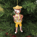 De Carlini Bear With Trumpet - - SBKGifts.com