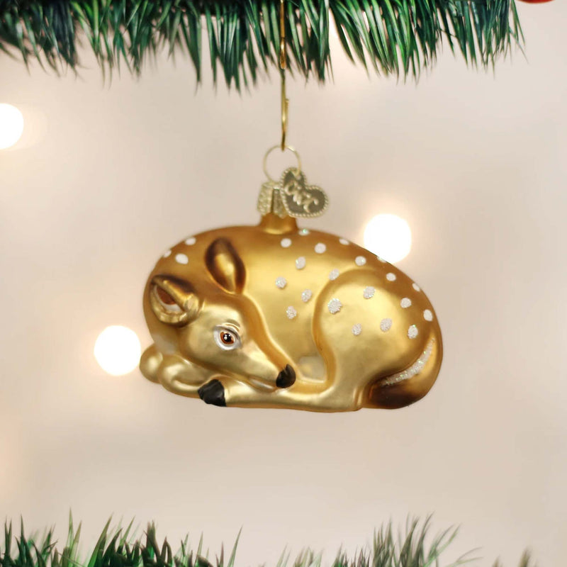 Old World Christmas Fawn - - SBKGifts.com