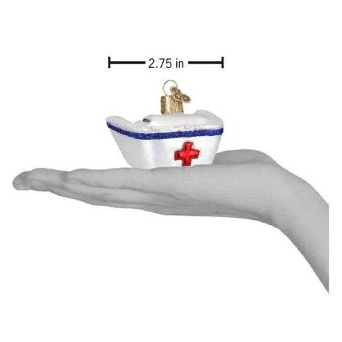 Old World Christmas Nurse's Cap - - SBKGifts.com