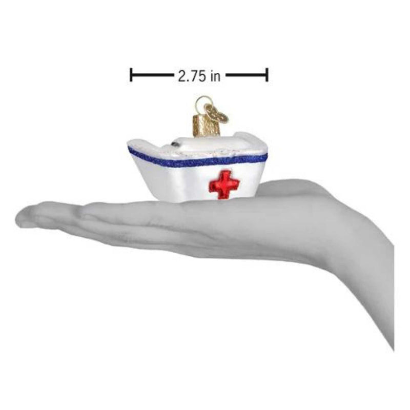 Old World Christmas Nurse's Cap - - SBKGifts.com
