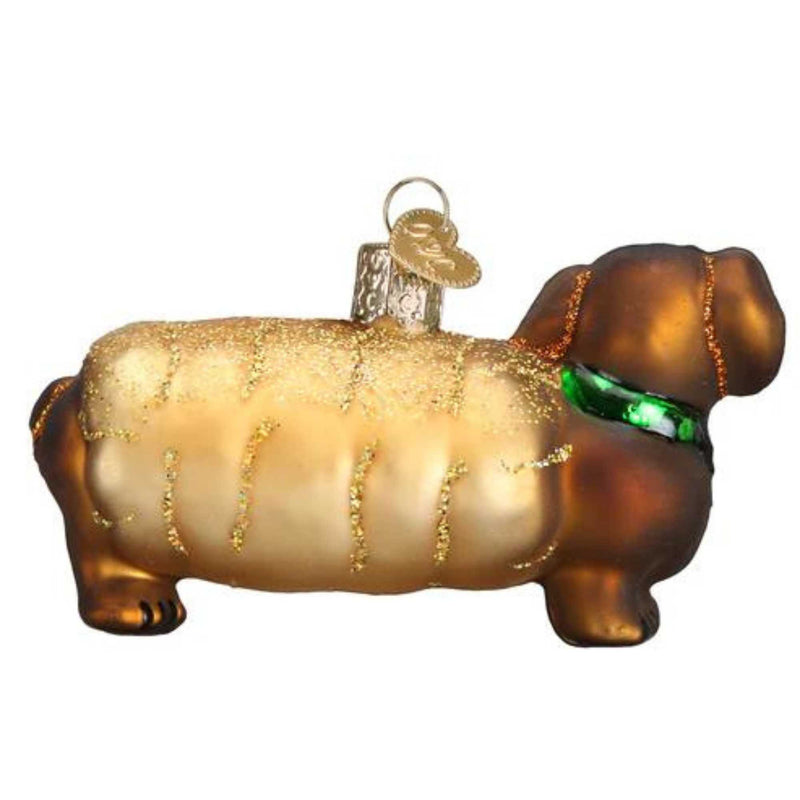 Old World Christmas Wiener Dog - - SBKGifts.com
