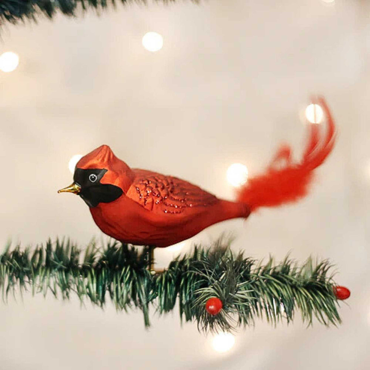 Old World Christmas Large Cardinal - - SBKGifts.com