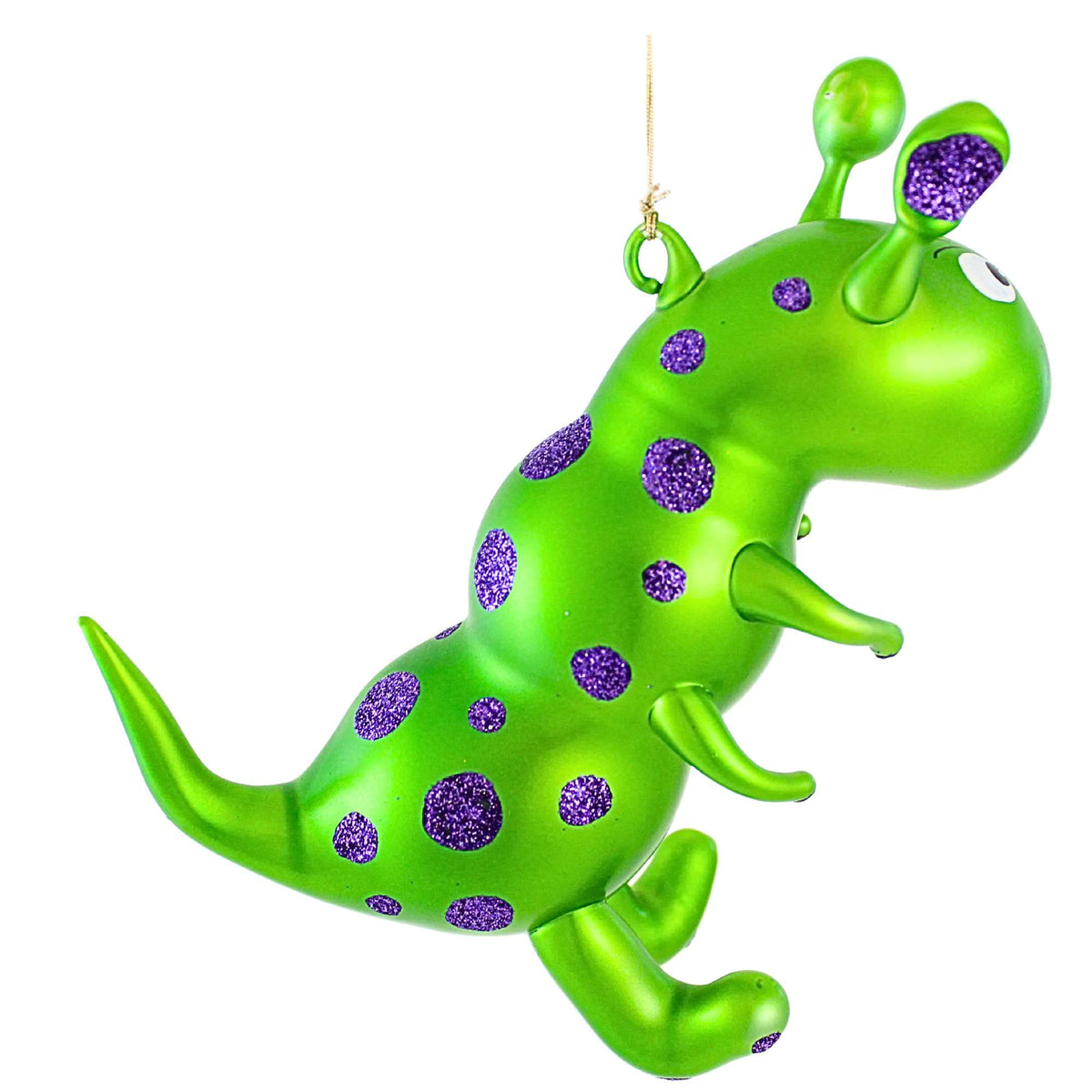 De Carlini Italian Ornaments Alien With Dots - - SBKGifts.com