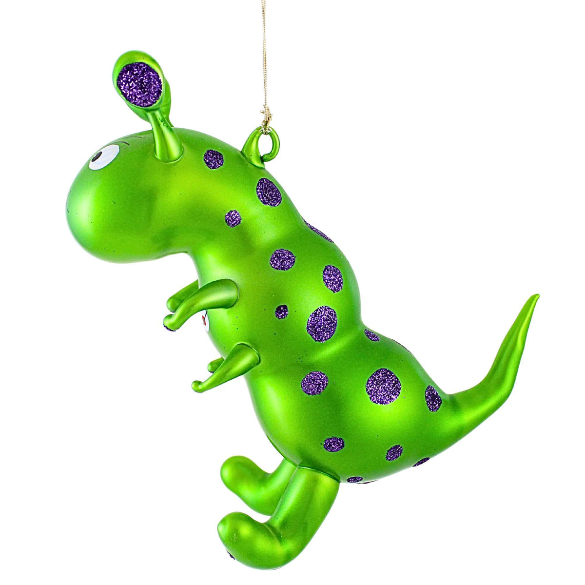 De Carlini Italian Ornaments Alien With Dots - - SBKGifts.com
