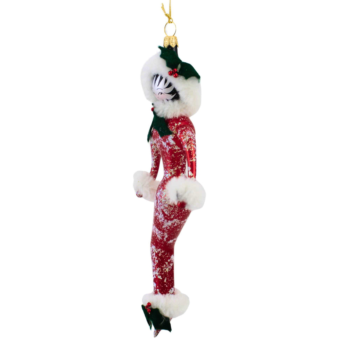 De Carlini Italian Ornaments Mistletoe Mermaid - - SBKGifts.com