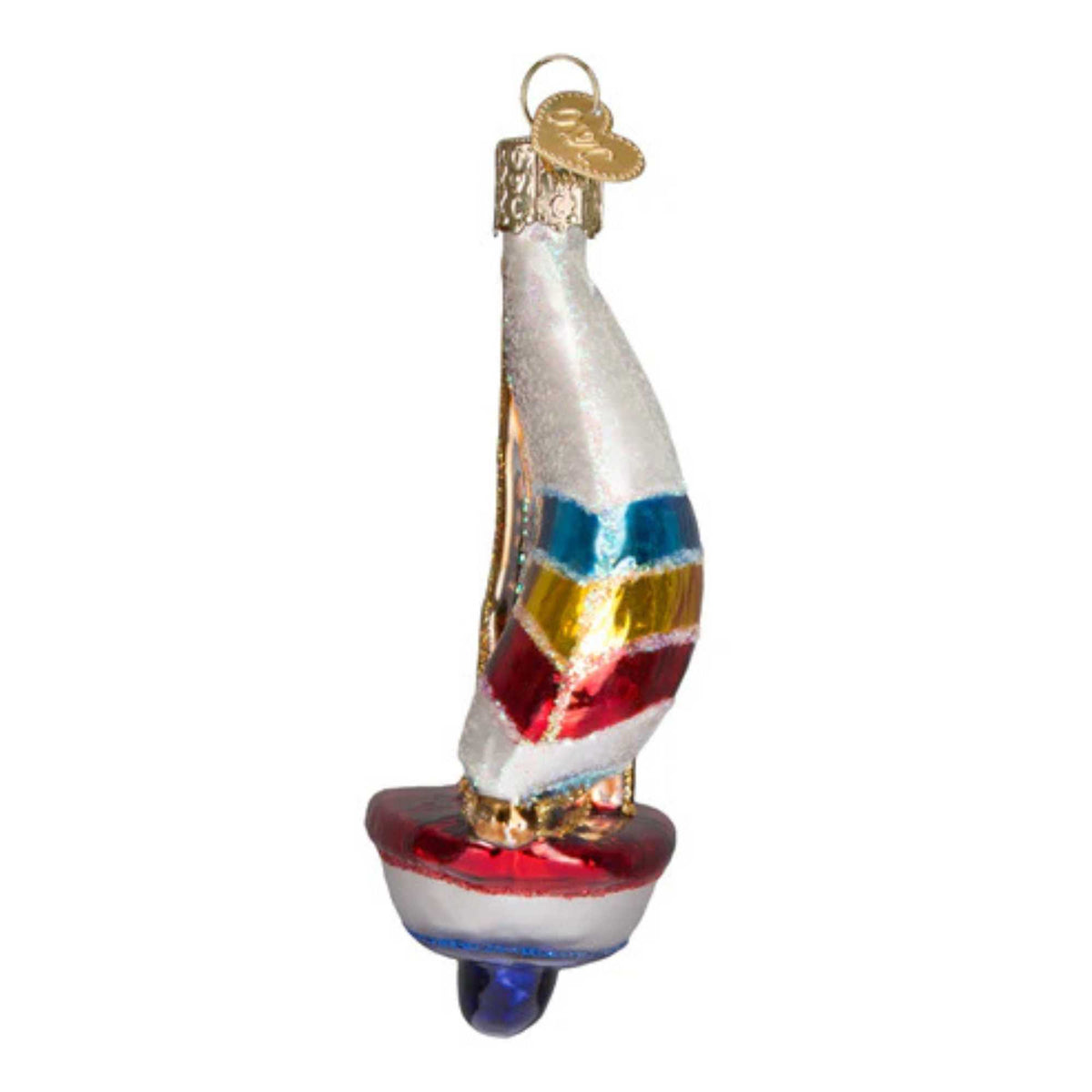 Old World Christmas Sailboat - - SBKGifts.com