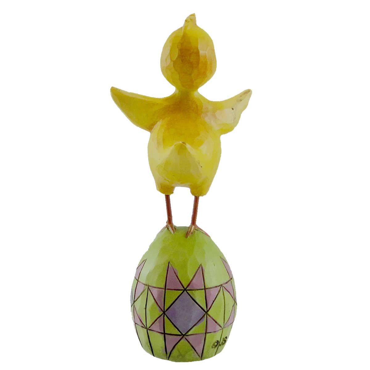 Jim Shore Mini Easter Chick On Egg - - SBKGifts.com