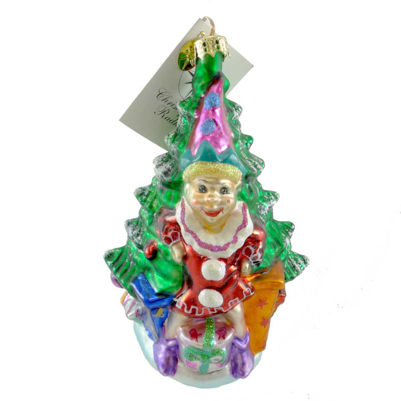 Christopher Radko Elmsford The Elf Blown Glass Ornament Christmas Tree (1798)