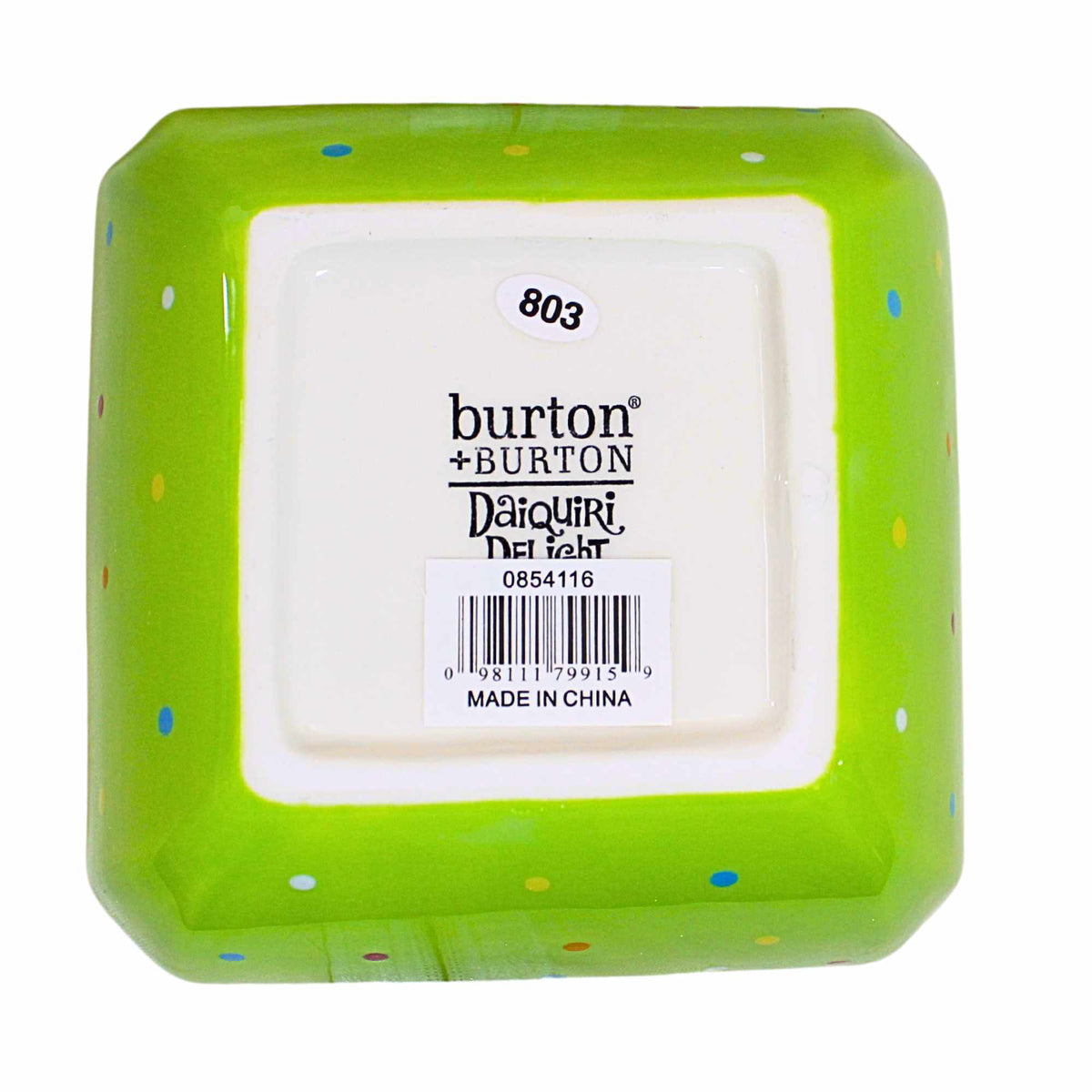 Burton & Burton Party Time Bowl - - SBKGifts.com