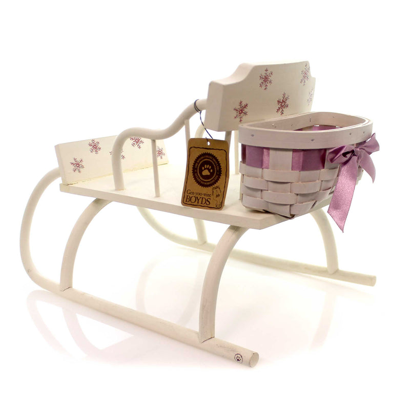 Boyds Bears Andrea's Crystal Mountain Sled - - SBKGifts.com