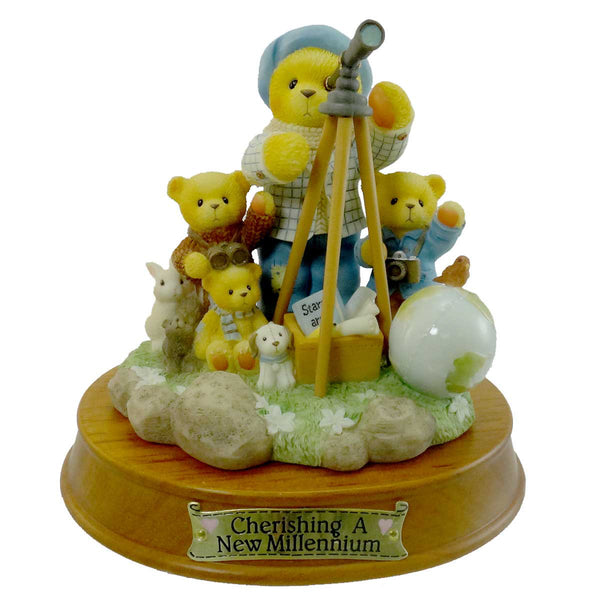 Cherished Teddies のフィギュア Amazon.com: Cherished Teddies Nina Beary Happy Wishes Figure