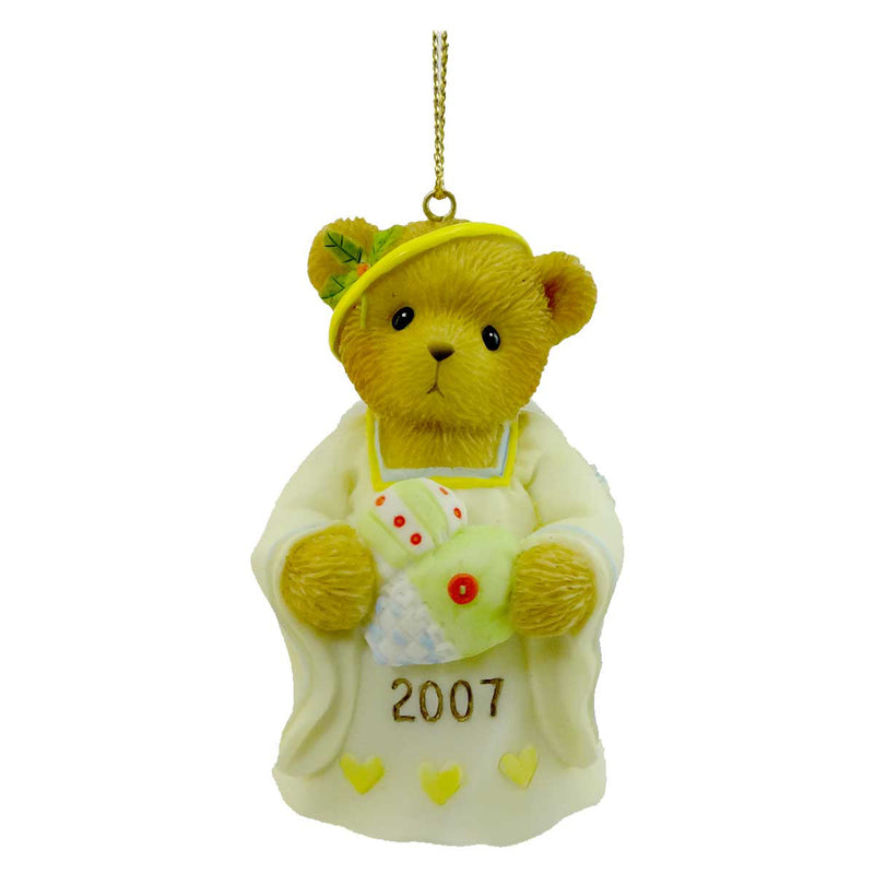 Cherished Teddies Tis The Season To Be Filled Resin 2007 Dated Ornament 4008151 (18216)