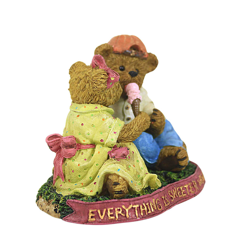 Boyds Bears Resin Ben And Edy Sugarbeary...Summertime Sweets - - SBKGifts.com