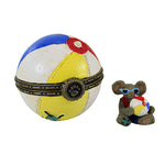 Boyds Bears Resin Gidget's Beachball With Shades Polyresin Treasure Box 4033637 (18275)