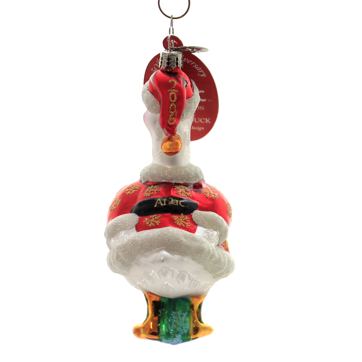 Christopher Radko Santa Duck Insurance - - SBKGifts.com