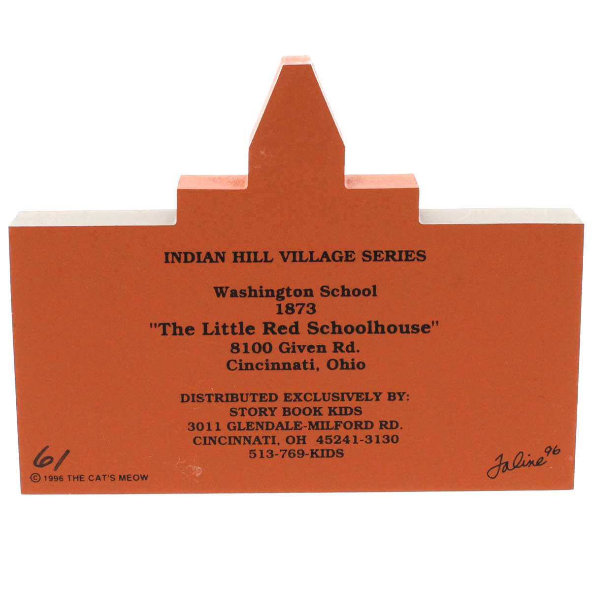 Cat's Meow Village Little Red Schoolhouse - - SBKGifts.com