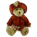Boyds Bears Plush Amber Fallsworth - 1 Plush Bear 16 Inch, Polyester - Fall Autumn Dressed 904550 (18347)