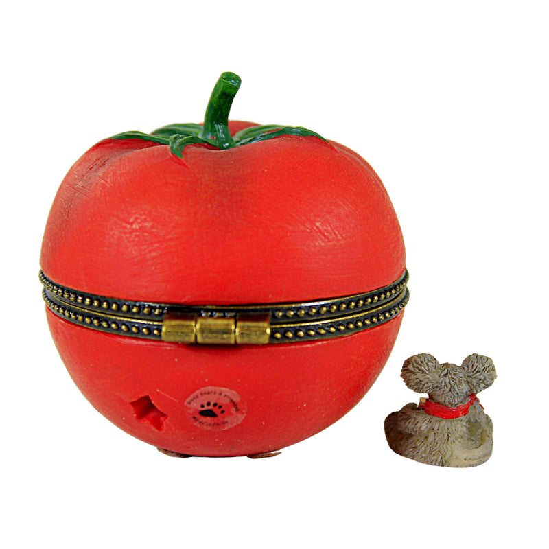 Boyds Bears Resin Cherry's Tomato W/Big Boy Mcnibble - - SBKGifts.com