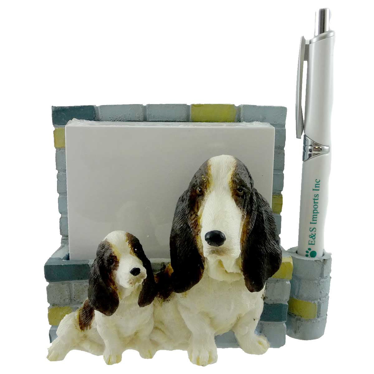 (18555) Basset Pet Notepad Holder