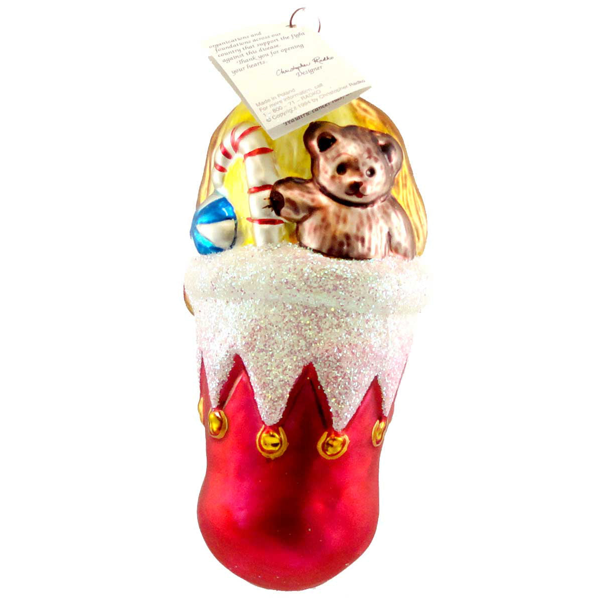 Christopher Radko Christmas Puppy - - SBKGifts.com