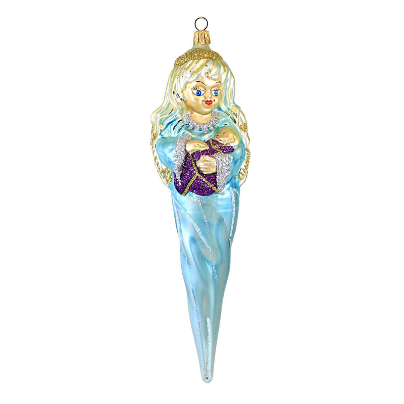 Larry Fraga Designs Blessing - 1 Ornament 9 Inch, Glass - Ornament Christmas Angel Baby 5888 (18734)