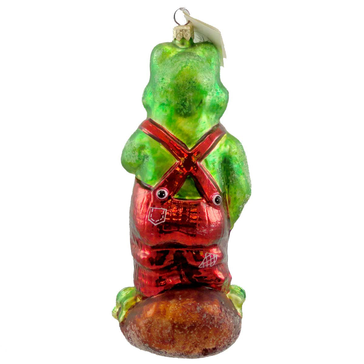Christopher Radko Frog Daddy - - SBKGifts.com
