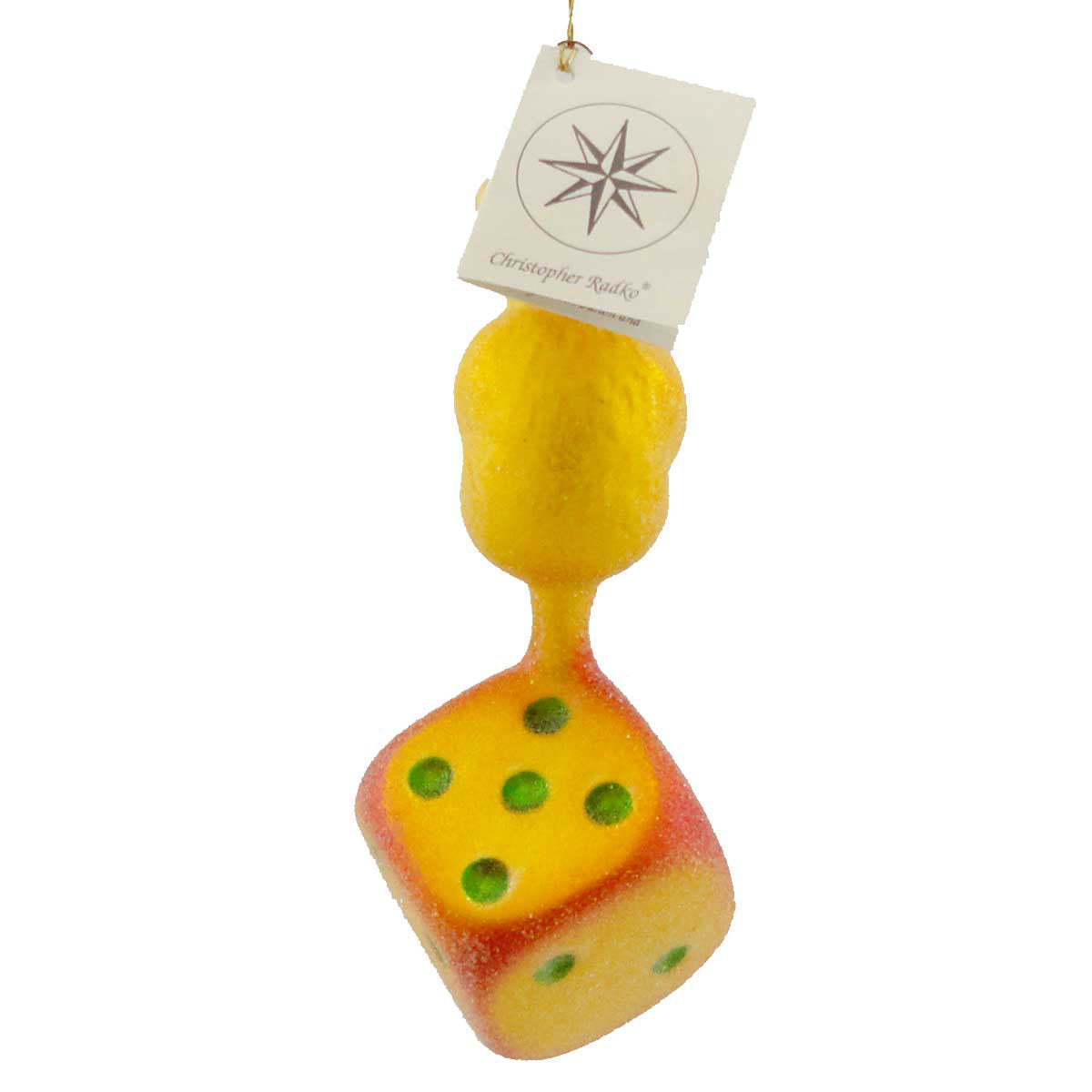 Christopher Radko Lucky Ted - - SBKGifts.com