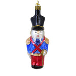 Larry Fraga Shiny Soldier Blown Glass Ornament Dresden Dove Christmas 9024 (18874)