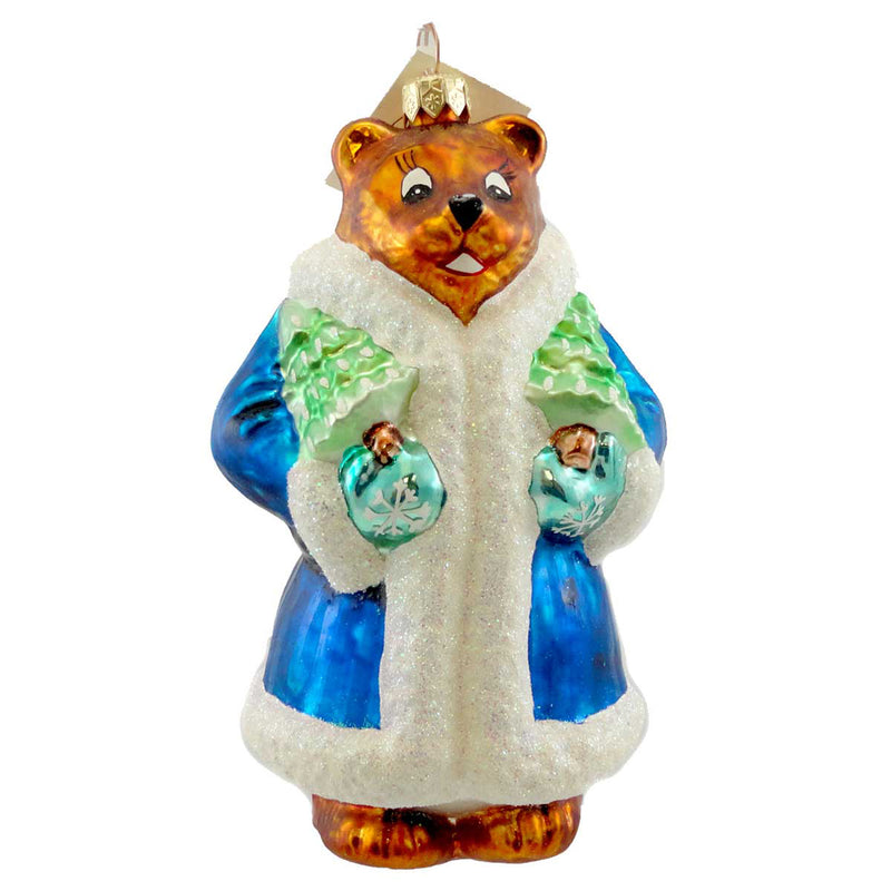 Christopher Radko Company Wintertree Bears, Glass1