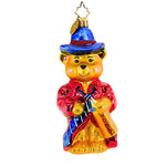 Christopher Radko All Grown Up Blown Glass Ornament Teddy Bear Tie Dad (1913)