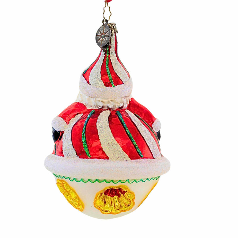 Christopher Radko Roly Poly Santa - - SBKGifts.com