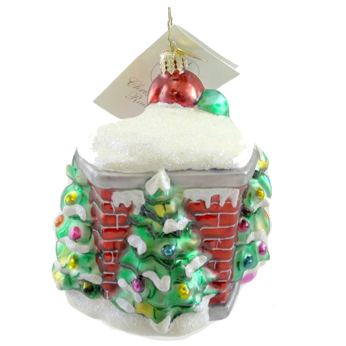 Christopher Radko Santa Drops In - - SBKGifts.com