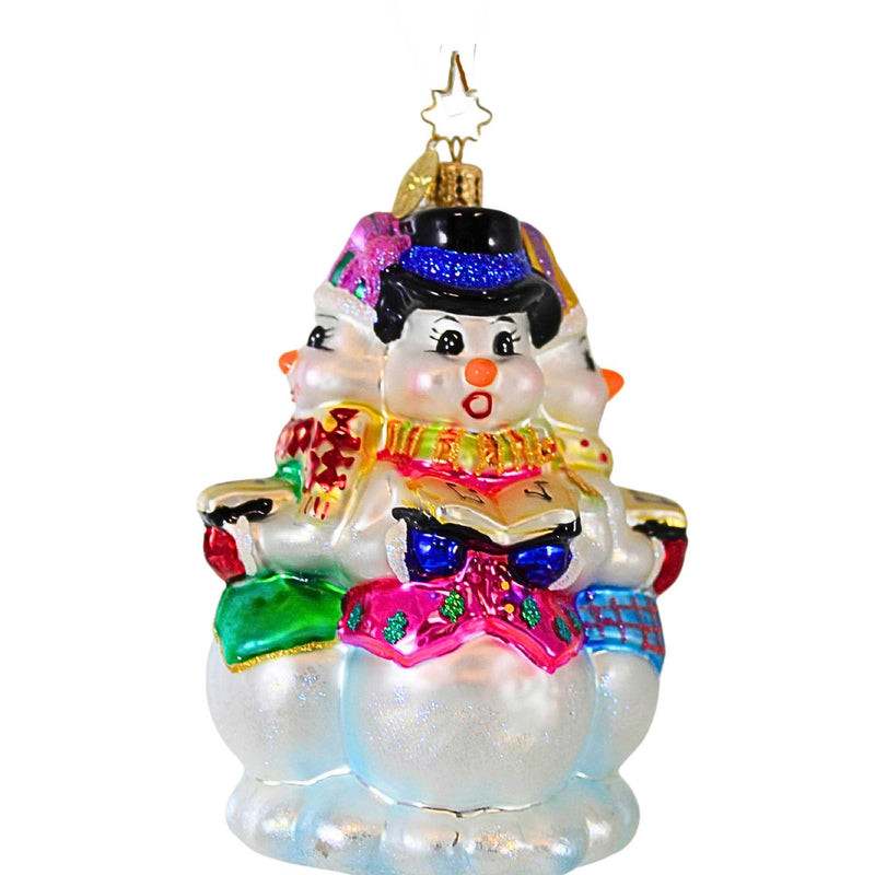 Christopher Radko Company Singing In A Winter Wonderland - - SBKGifts.com