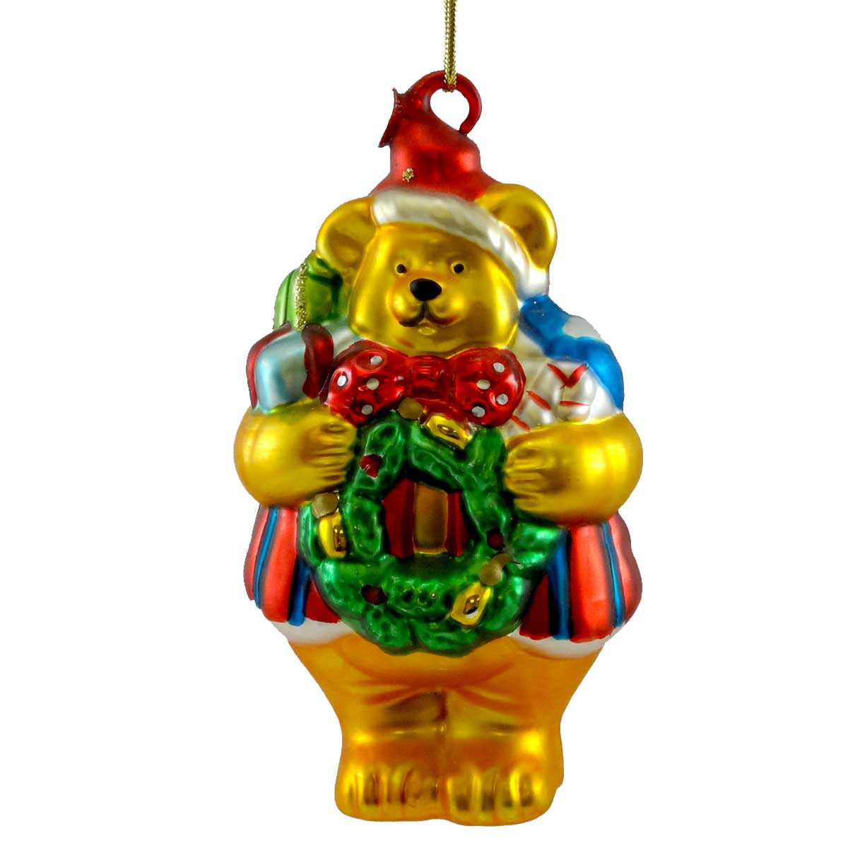 (19371) Teddy Bear With Wreath