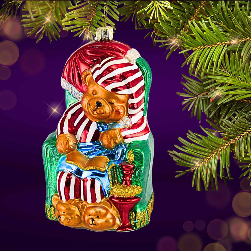Craftoutlet.Com Sleeping Santa Teddy - - SBKGifts.com