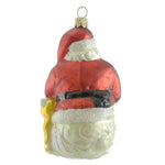 Holiday Ornament Santa With Deer - - SBKGifts.com