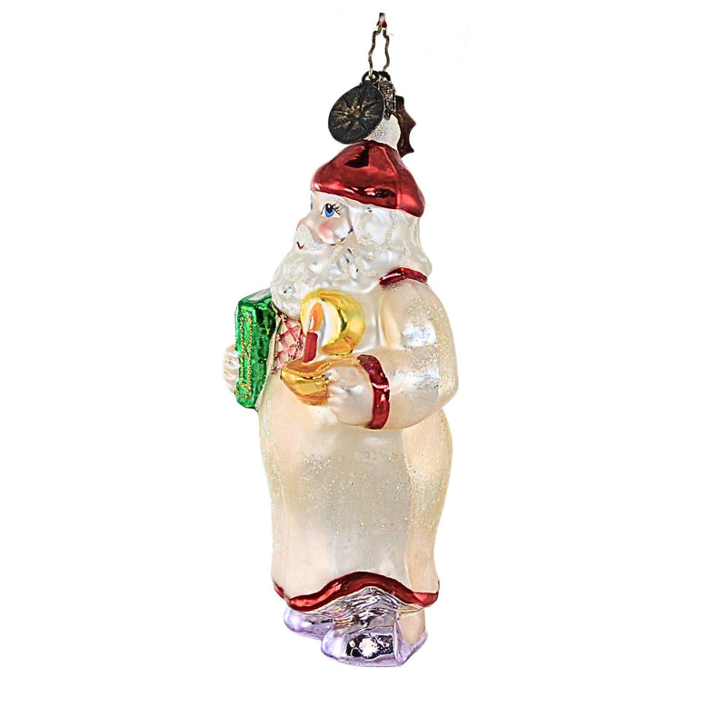 Christopher Radko Company Snack Search Santa - - SBKGifts.com
