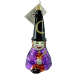 Christopher Radko Company Night Magic - 1 Glass Ornament 5 Inch, Glass - Ornament Halloween Witch 960020 (1978)