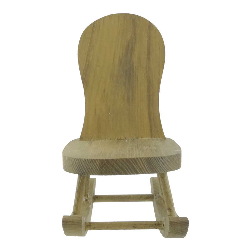 Miniatures ROCKING CHAIR Wood Granny Child 621ROCK