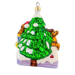 Christopher Radko Up On The Roof Top - - SBKGifts.com
