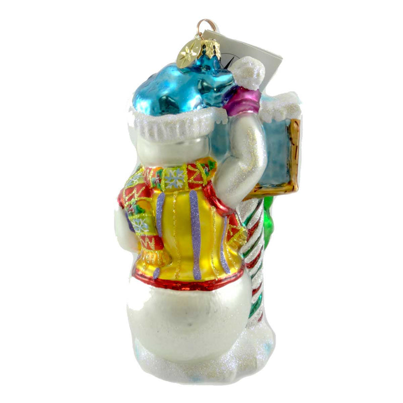 Christopher Radko Frosty Welcome - - SBKGifts.com